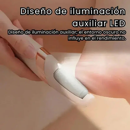 Lijadora de Pies Kanglai – Succión DERMA VAC+ Cabezal Intercambiable +Recarga USB