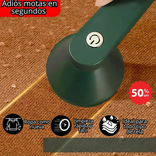 Removedor de motas Fuzz Off™+ cuchillas de precisión + carga rápida