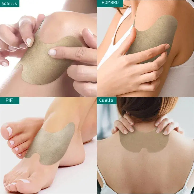 Pack Premium 60 Parches Herbales (6 cajas de 10) para alivio articular y muscular