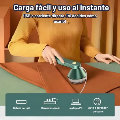Removedor de motas Fuzz Off™+ cuchillas de precisión + carga rápida