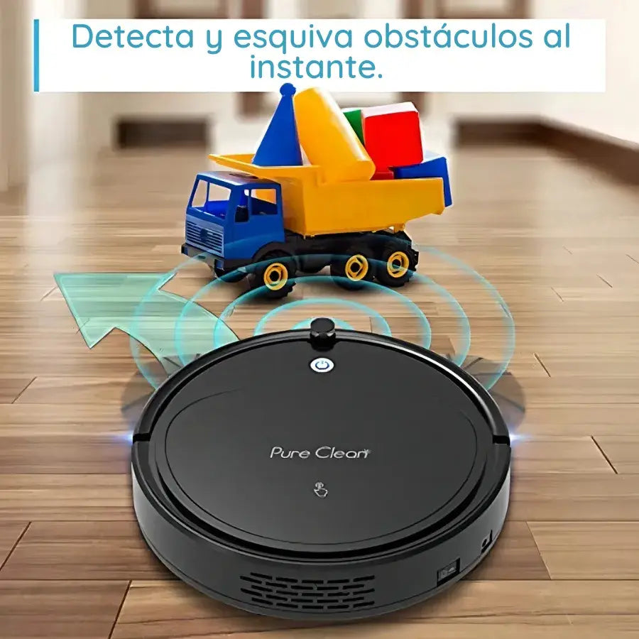 Robot Aspirador 3 en 1 con succión potente + sensores inteligentes + Estació de carga