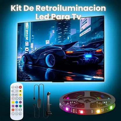 Cinema Immersion™ Backlight – LED Premium + Instalación Rápida