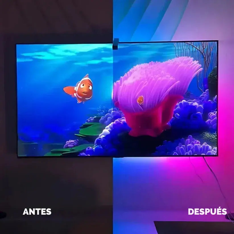 Cinema Immersion™ Backlight – LED Premium + Instalación Rápida