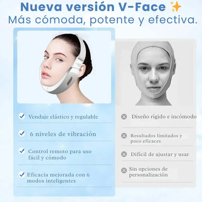 Masajeador Facial ERICAT™ con Microcorriente + Fototerapia LED + Control Remoto