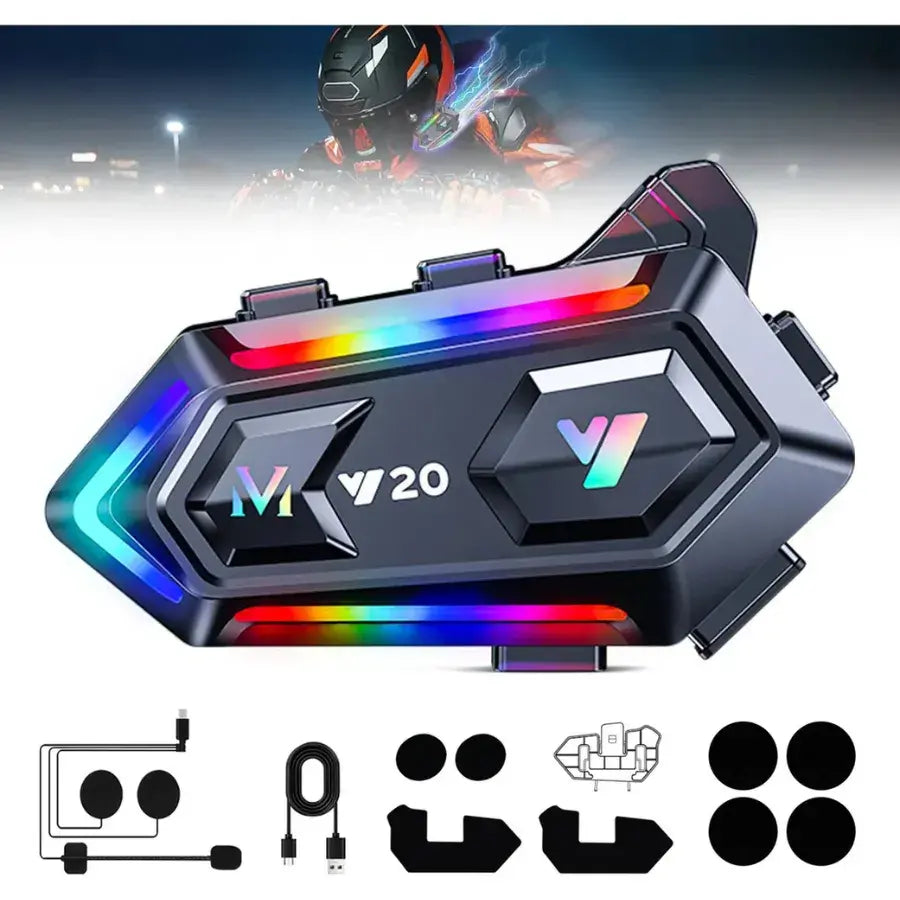 Auriculares Moto Premium con Sonido HD +48h Batería + Intercom 1km
