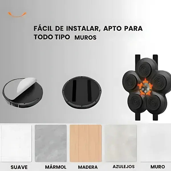 Panel Musical de Boxeo Profesional | 6 Puntos + Bluetooth + Guantes Gratis