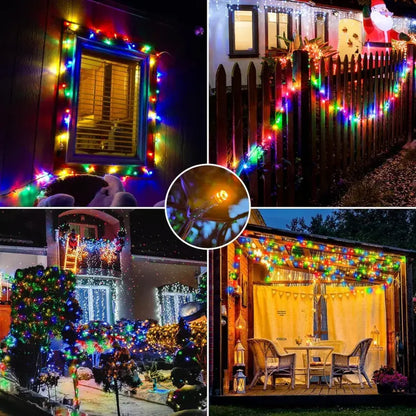Luces Solares RGB Premium · 12 m + 8 Modos + Resistentes al Agua| Preventa exclusiva