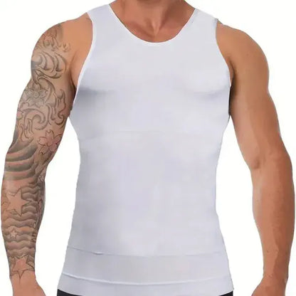 Camisilla de Compresión Premium para Abdomen + Soporte Postural Invisible