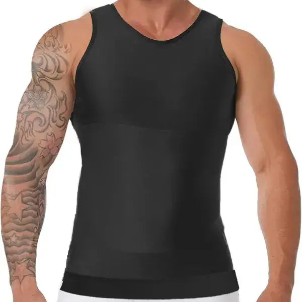 Camisilla de Compresión Premium para Abdomen + Soporte Postural Invisible