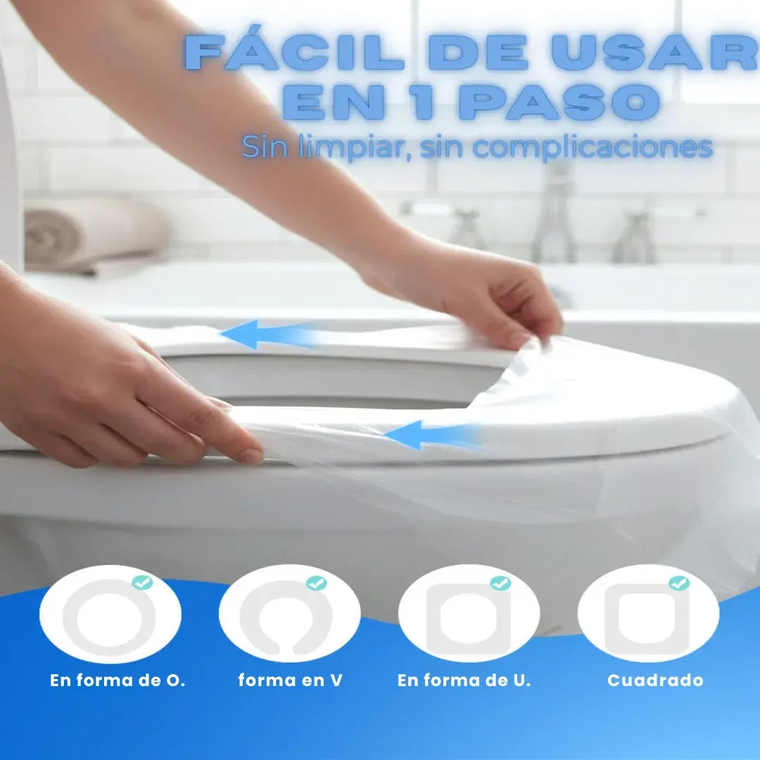 Protectores de baño de lujo + impermeables + ideales para viajes y uso diario- Promo 2x1