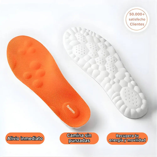 Plantillas terapéuticas FoamFit™ +Tecnología anti-impacto+ frescura antibacteriana