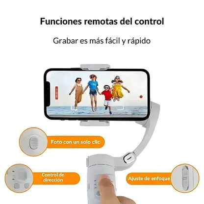 Estabilizador Pro con Seguimiento Inteligente + Diseño Compacto de Alta Gama