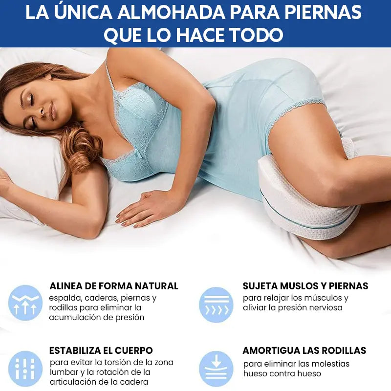 Almohada ortopédica profesional + Espuma viscoelástica premium
