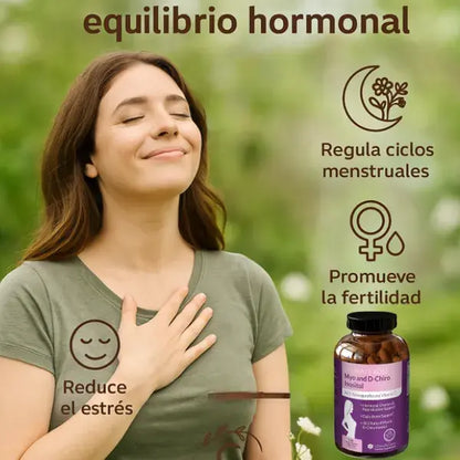 Suplemento Premium Inositol + 120 cápsulas con calidad certificada GMP
