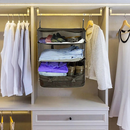 Organizador Inteligente de Alta Gama | Triple Almacenamiento + Compartimento Impermeable