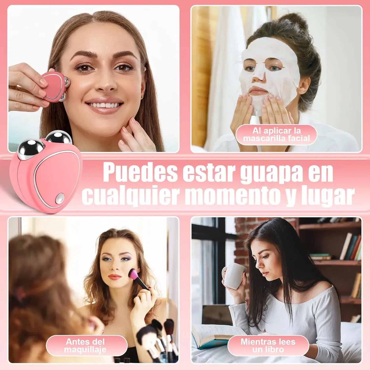 Masajeador Anti-Edad de Bolsillo con Tecnología de Acupresión