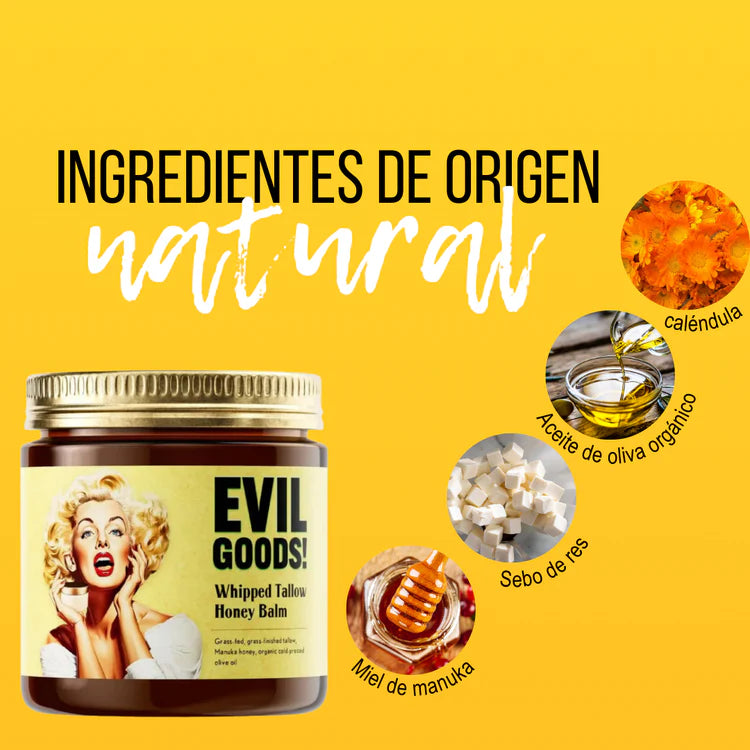 Bálsamo natural premium de USA ➕ 5 activos ➕ Fórmula restauradora piel sensible