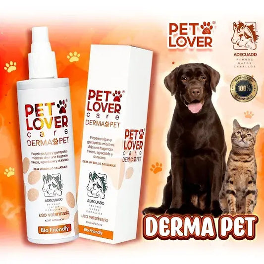 🐶 Spray Premium Antiparasitario + Cuidado Dermatológico + Aroma Natural de Alta Gama