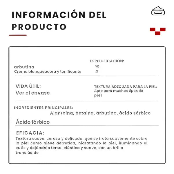 Crema Facial Premium Arbutin White® - Fórmula coreana de alto impacto clínico