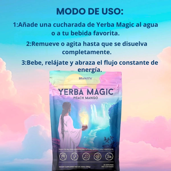 Yerba Magic™ Original:Té instantáneo en polvo | Sabor a melocotón y mango (Super oferta)🔥