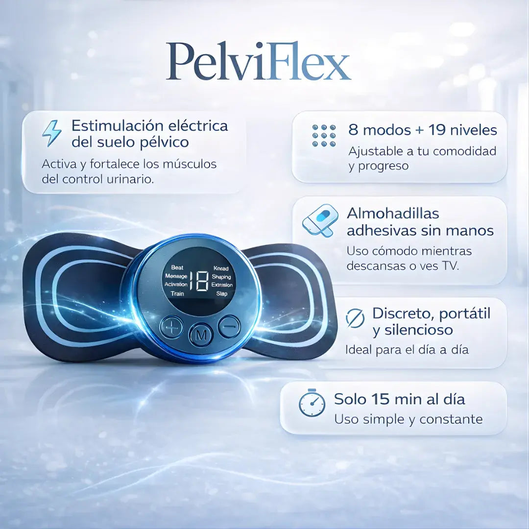 Terapia Pélvica Inteligente ESPF + 8 modos avanzados + fortalecimiento progresivo - Oferta 3X1