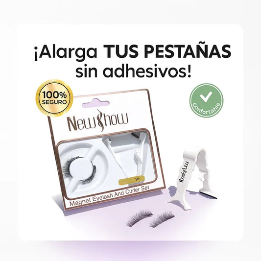 Pestañas Magnéticas presional + Aplicador Ergonómico premium