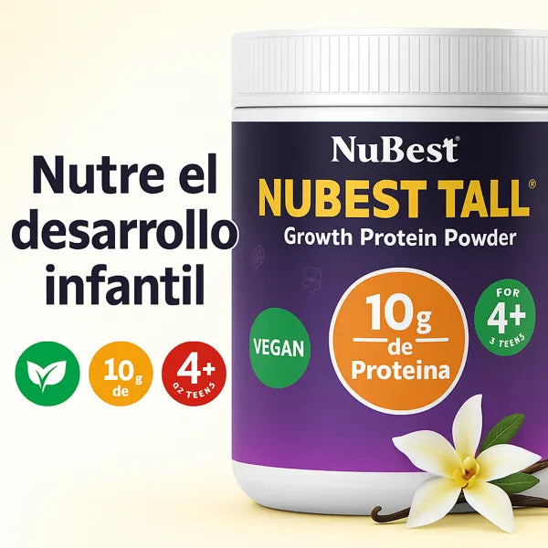 NuBest Tall® – Batido sabor chocolate para crecer con energía y defensa diaria.