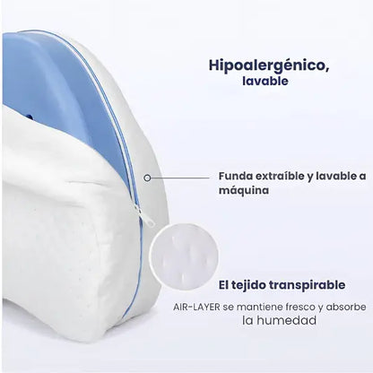 Almohada ortopédica profesional + Espuma viscoelástica premium