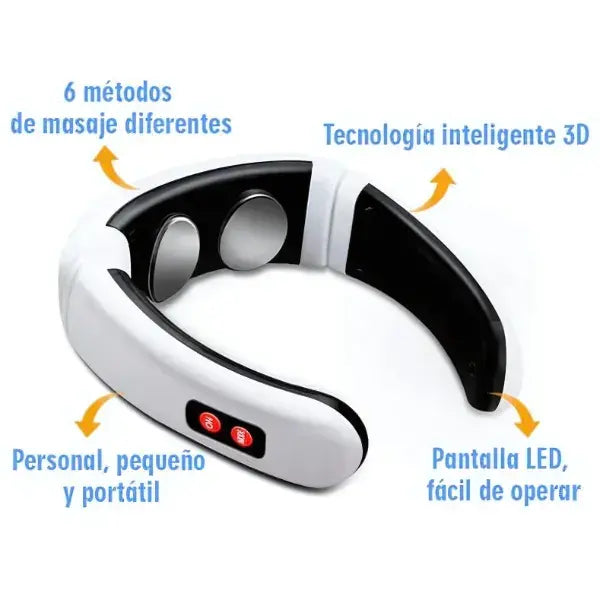 Masajeador Inteligente con Calor +6 Modos +Electrodos