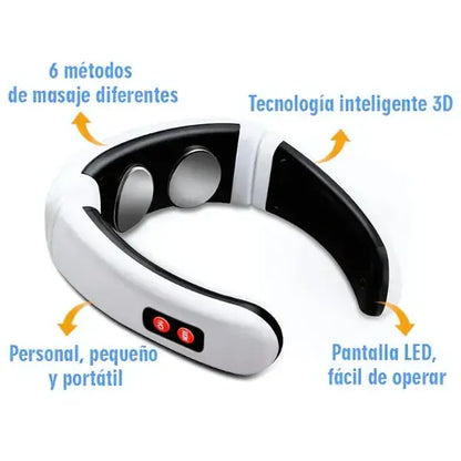 Masajeador Inteligente con Calor +6 Modos +Electrodos