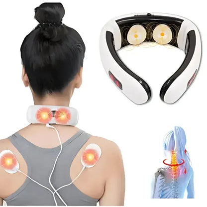 Masajeador Inteligente con Calor +6 Modos +Electrodos