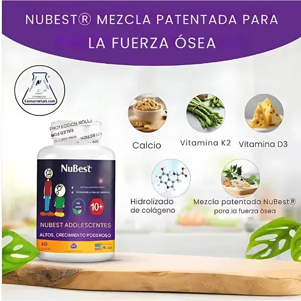 NuBest Tall® – Batido sabor chocolate para crecer con energía y defensa diaria.