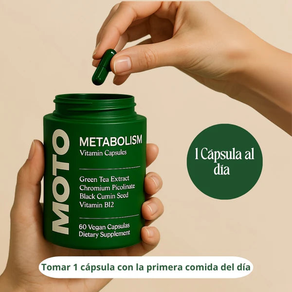 Moto Metabolism ® Original – Fórmula premium quema grasa