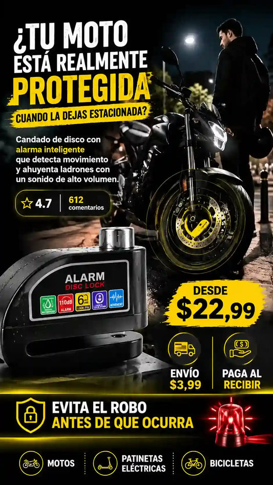 Candado para moto