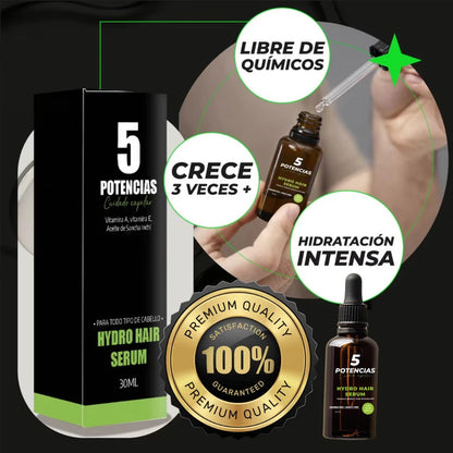 Sérum 5 Potencias Original 100% Natural + ¡Promo 2x1 por Tiempo Limitado!