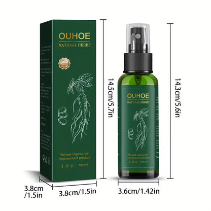 Tónico Capilar Premium OUHOE 60ml -Certificación FDA