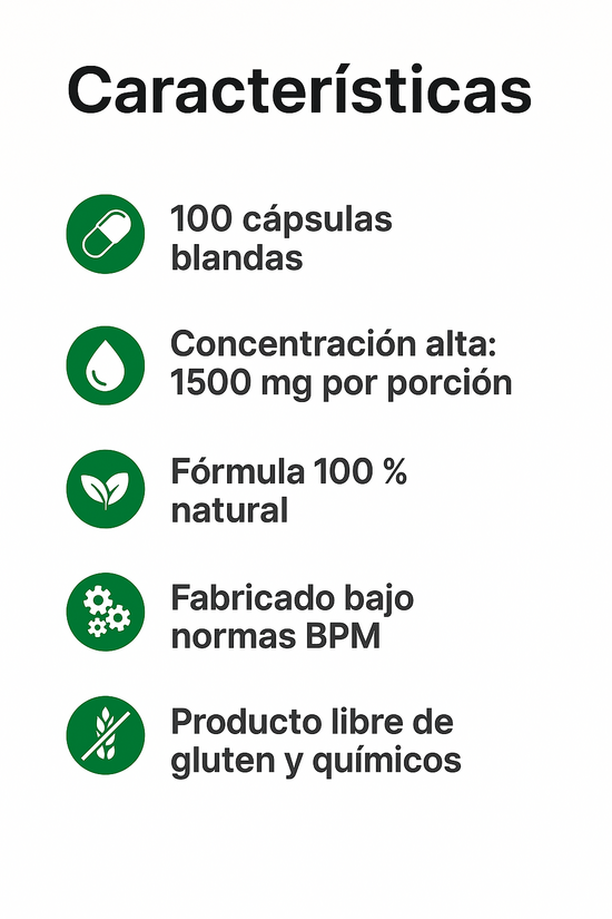 Suplemento Premium para Dolores + Digestión y Respiración + Resultados Rápidos