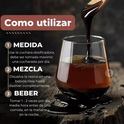 Shilajit Vitalis Original del Himalaya +85 Minerales | Energía y Rendimiento - X3
